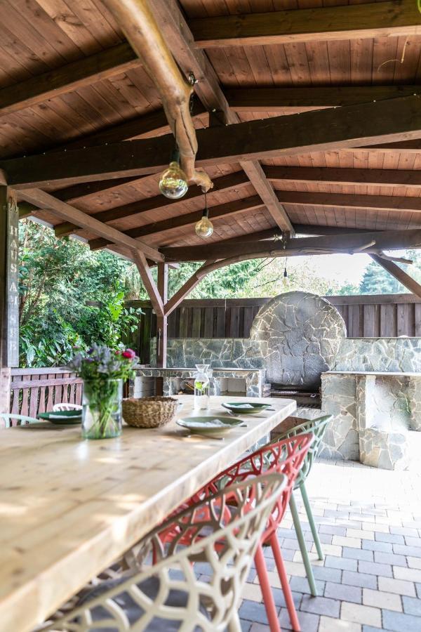 Chalet "Waldhauszeit" Am See Mücke Εξωτερικό φωτογραφία